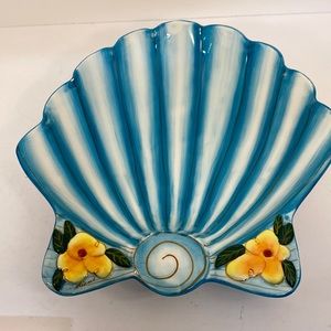 Diane Artware "Come Dream With Me" 2005 scalloped dish